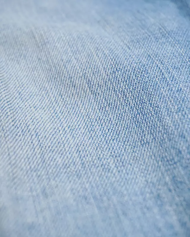Light Wash Denim Cargo Shorts