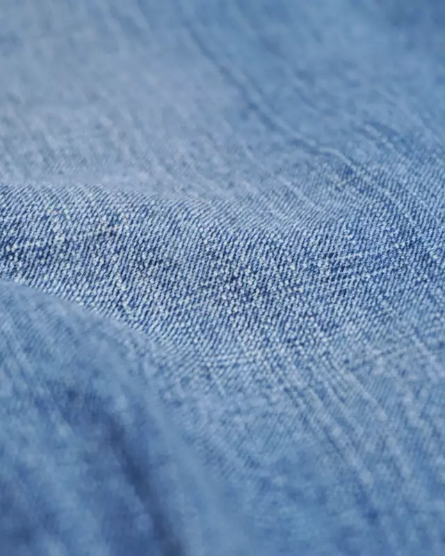 Dark Blue Denim Cargo Shorts