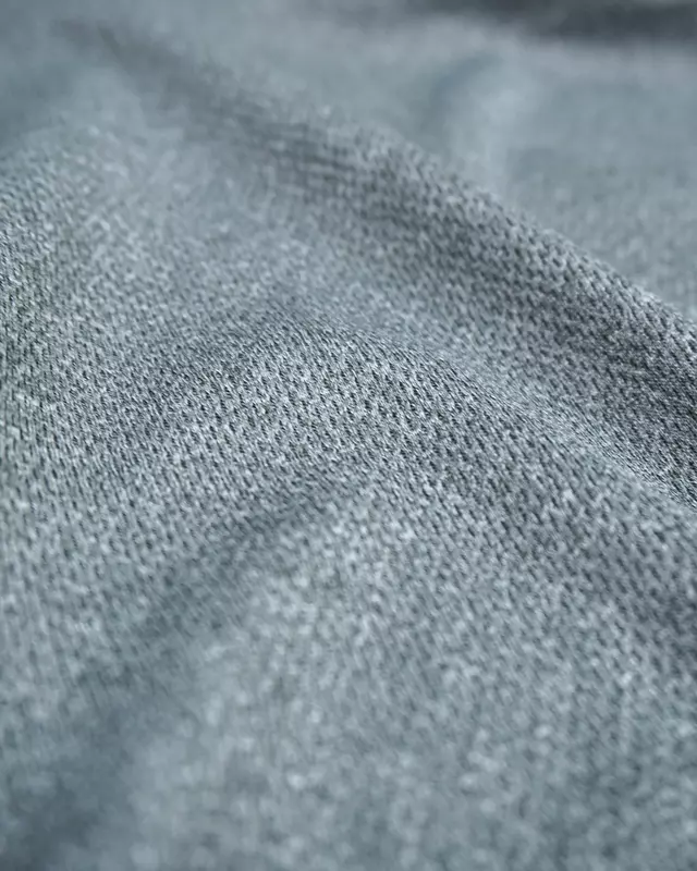 Charcoal Grey Quick-Dry Graphic Polo Shirt