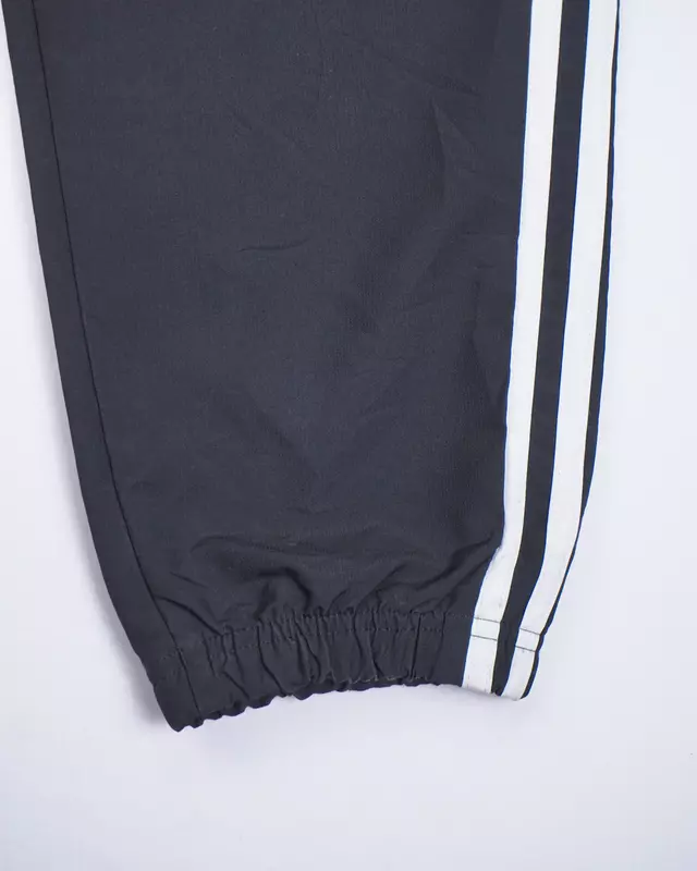 Black Sporty Elastic-Waist Joggers