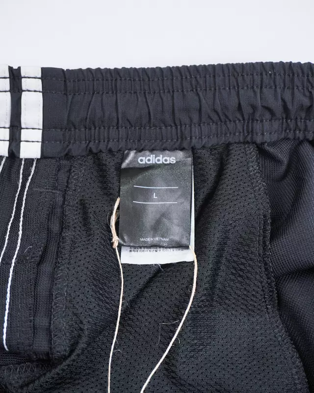 Black Sporty Elastic-Waist Joggers