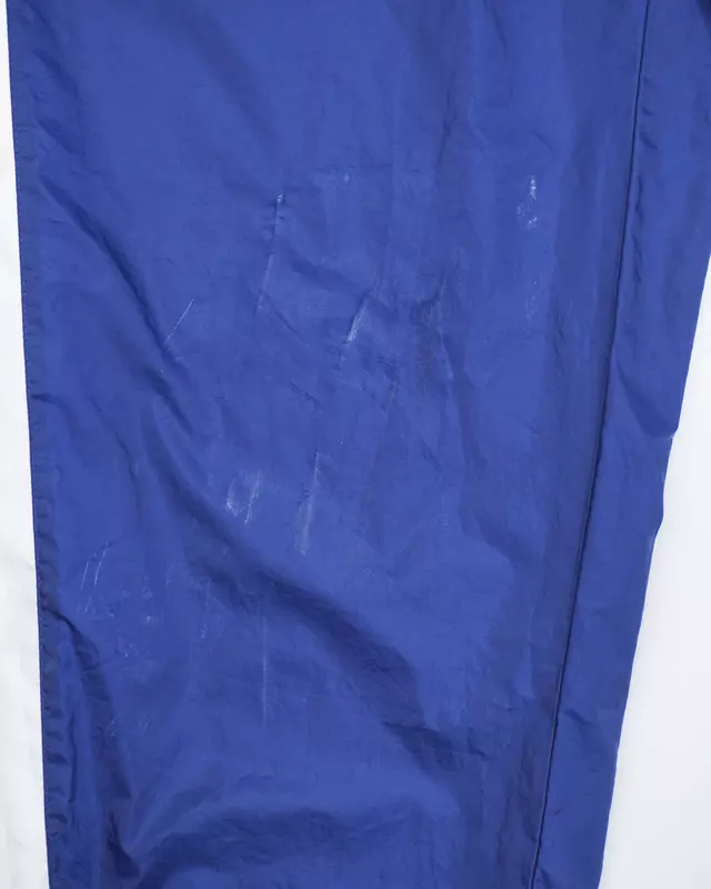 Navy Blue Athletic Loose-Fit Track Pants