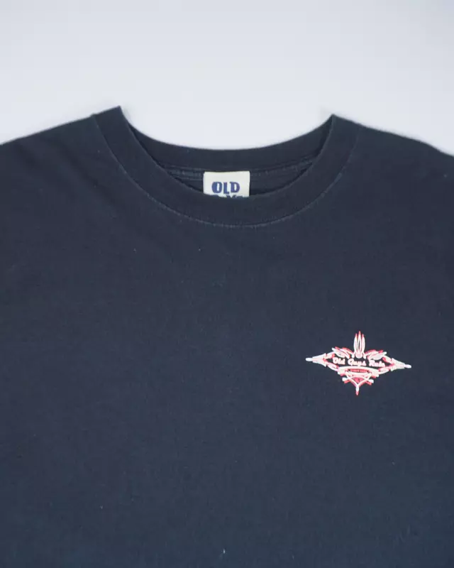Black Custom Pinstripe Street Rods Graphic T-Shirt
