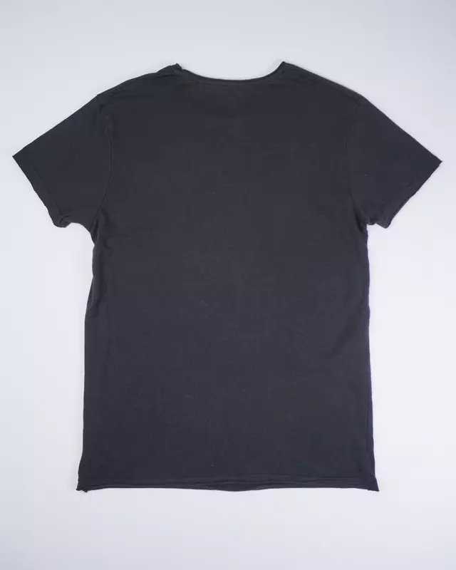 Faded Black Los Angeles Graphic Streetwear T-Shirt