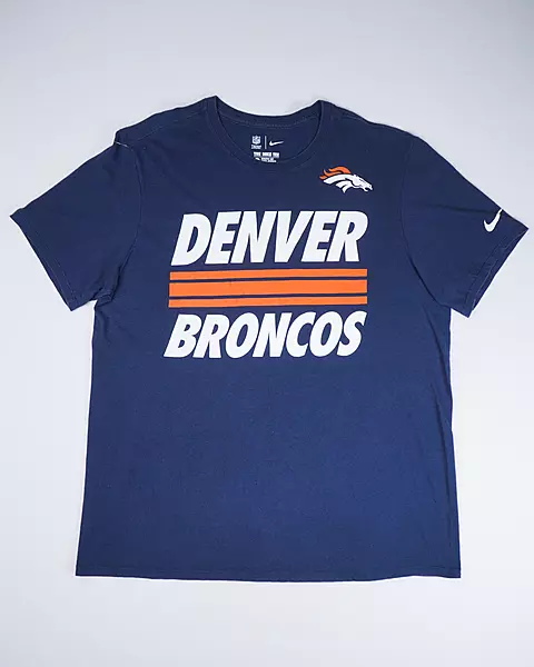 Navy Blue Denver Athletic Graphic T-Shirt