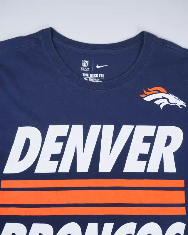 Navy Blue Denver Athletic Graphic T-Shirt
