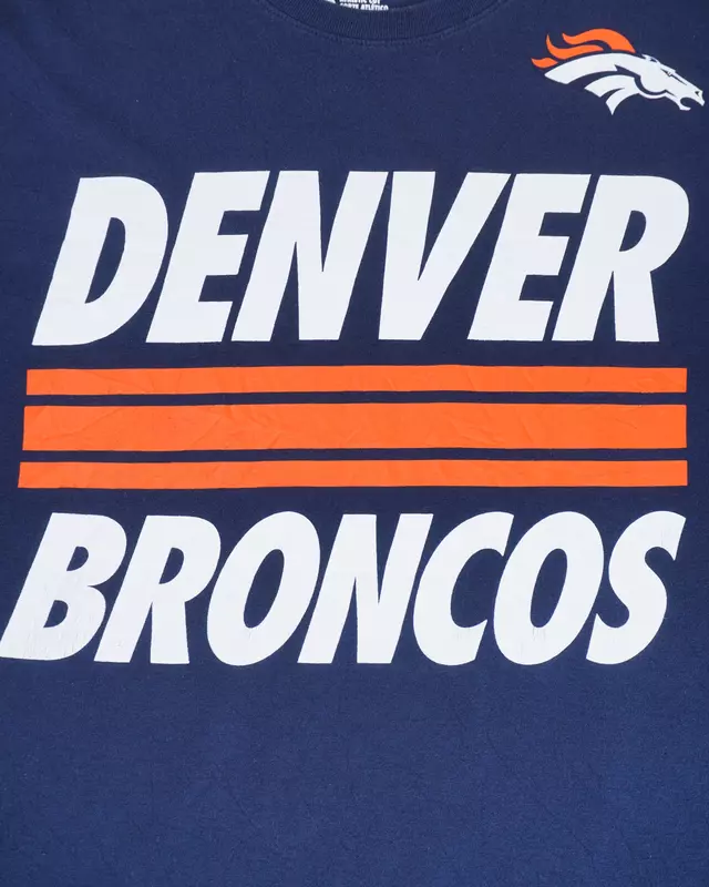 Navy Blue Denver Athletic Graphic T-Shirt