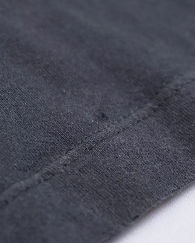 Faded Black Classic Slogan Graphic T-Shirt
