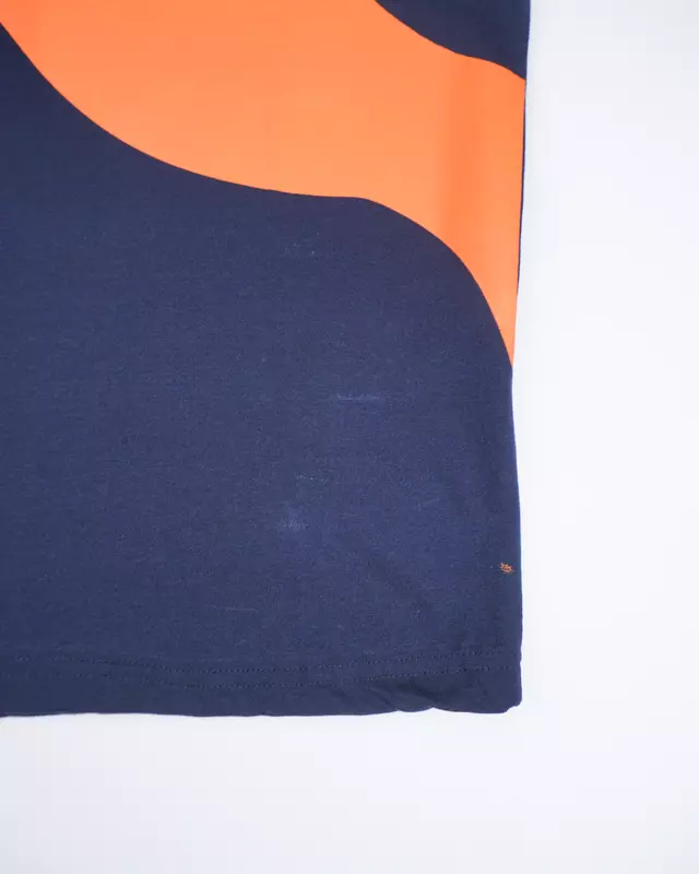 Black Big-Cat Graphic Sportswear T-Shirt
