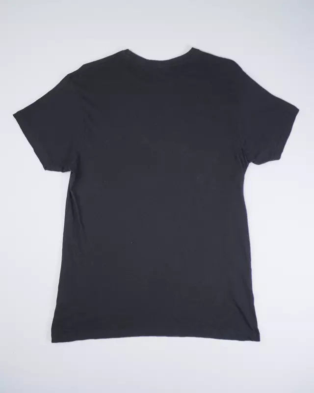 Black Japanese-Text Manga Portrait T-Shirt