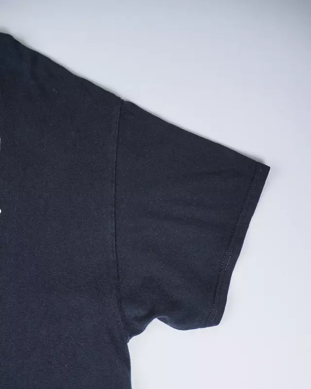 Faded Black Heavy Rock Album-Graphic T-Shirt