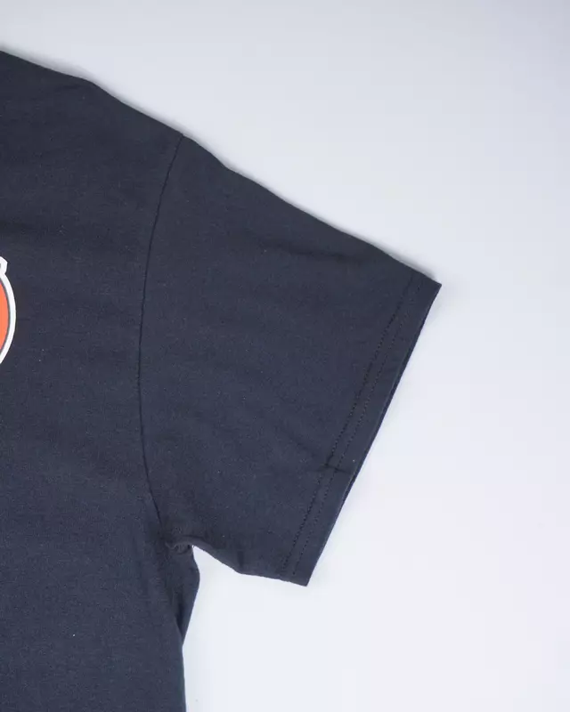 Black Retro Skate-Punk Graphic T-Shirt