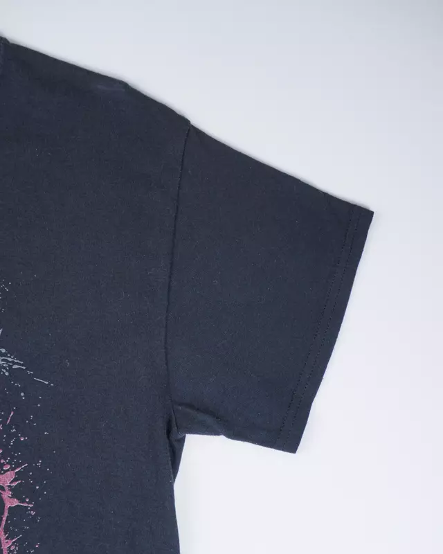 Faded Black Anime Silhouette Portrait T-Shirt
