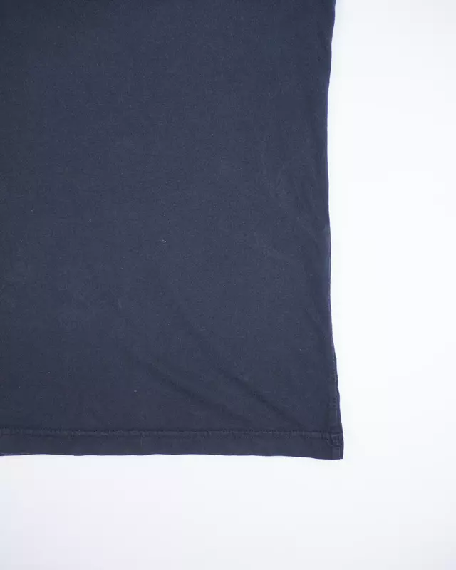 Faded Black Retro Rock 2007 Tour Back-Print T-Shirt