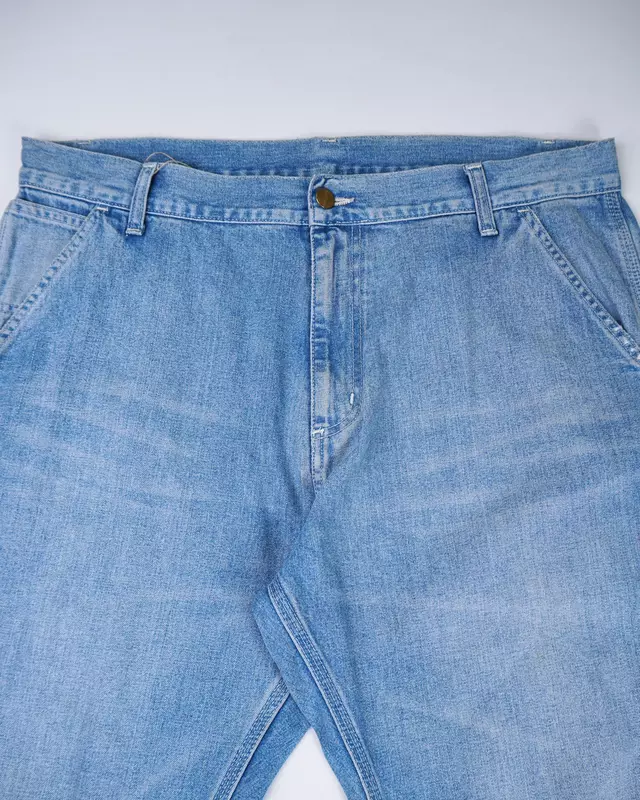 Light Wash Carpenter Loose-Fit Denim Jeans