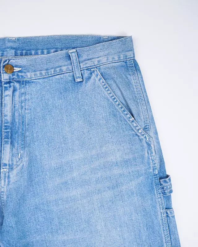 Light Wash Carpenter Loose-Fit Denim Jeans