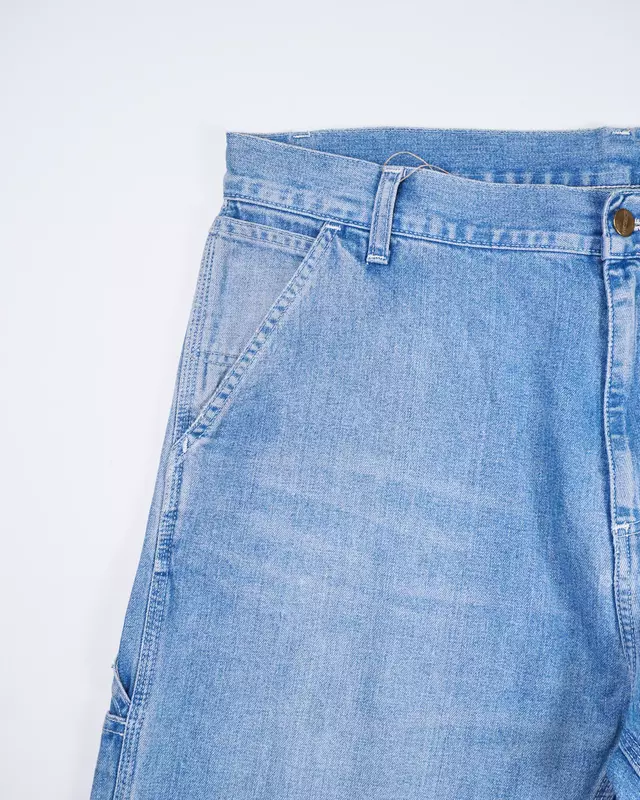 Light Wash Carpenter Loose-Fit Denim Jeans