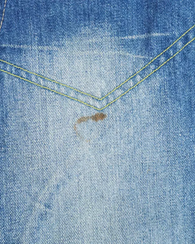 Medium Wash Double-Knee Multi-Pocket Denim Jeans