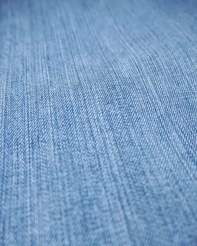 Light Wash Comfort-Waistband Straight Jeans