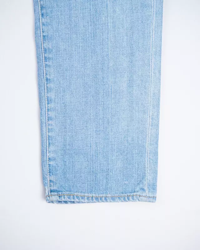 Light Blue Subtle-Shred 511-Style Denim