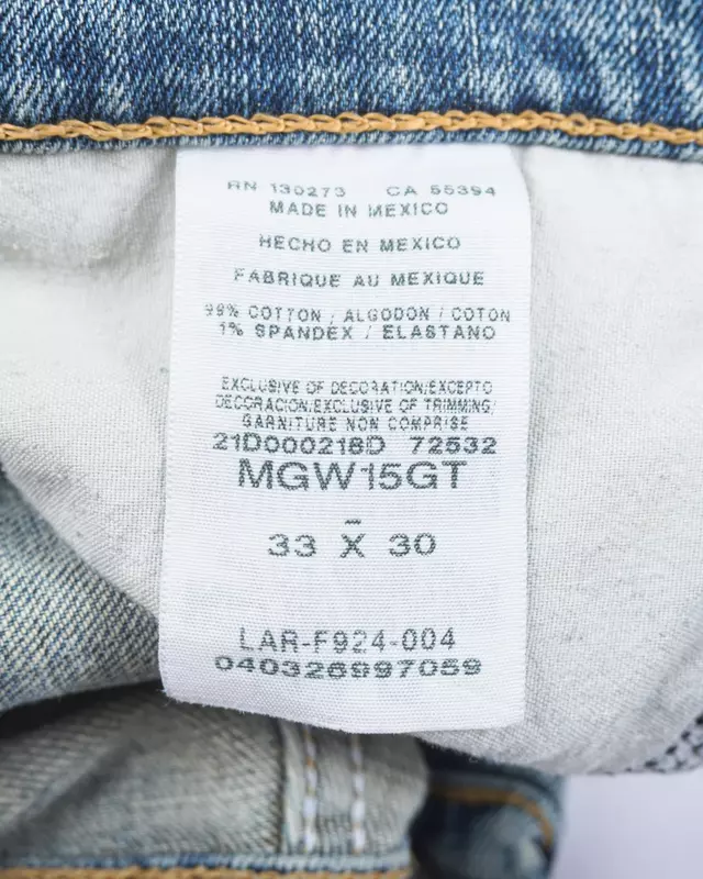 Light Wash Distressed Knee-Rip Relaxed-Fit Jeans