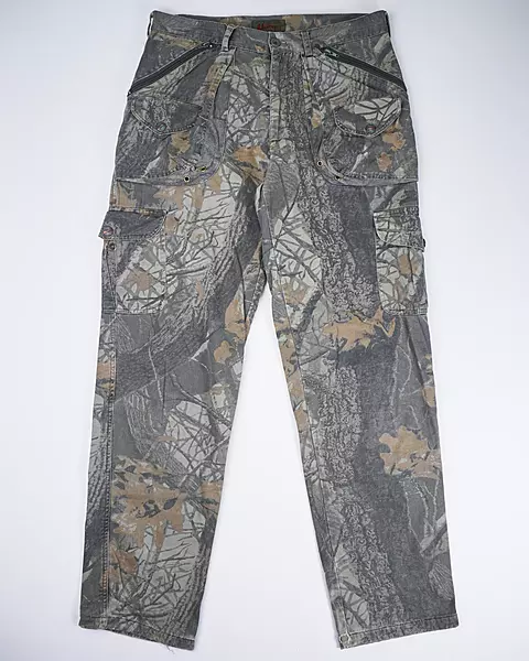 Camo Heavyweight Relaxed-Fit Tactical Pants