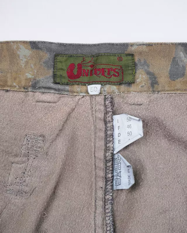 Camo Heavyweight Relaxed-Fit Tactical Pants
