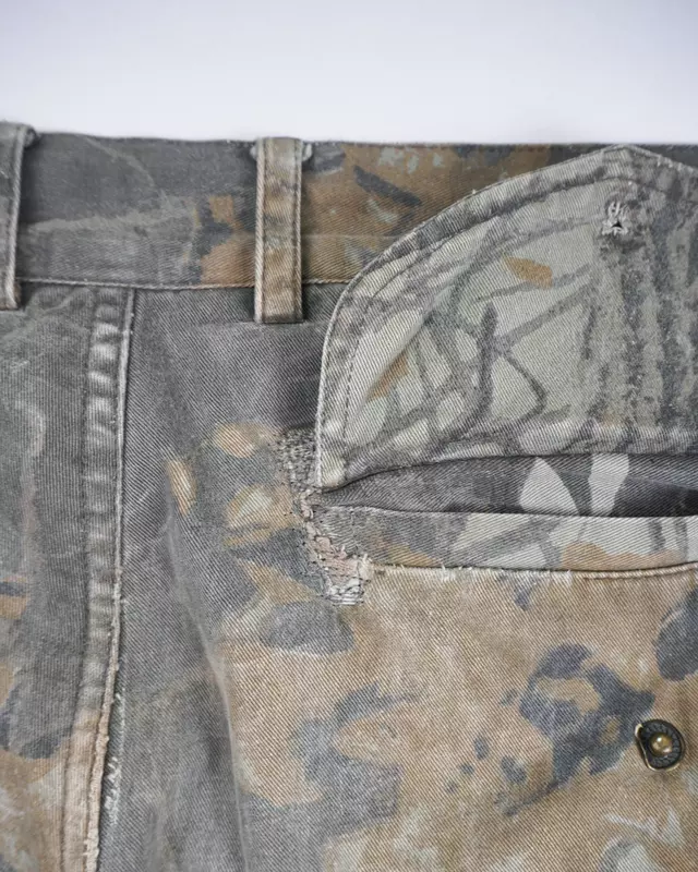Camo Heavyweight Relaxed-Fit Tactical Pants