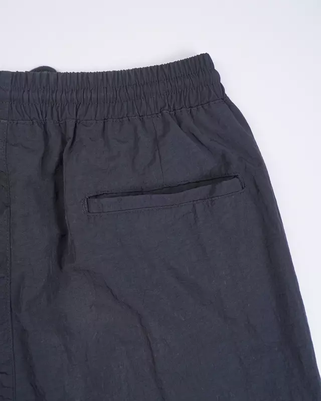 Black Baggy Utility Track Pants