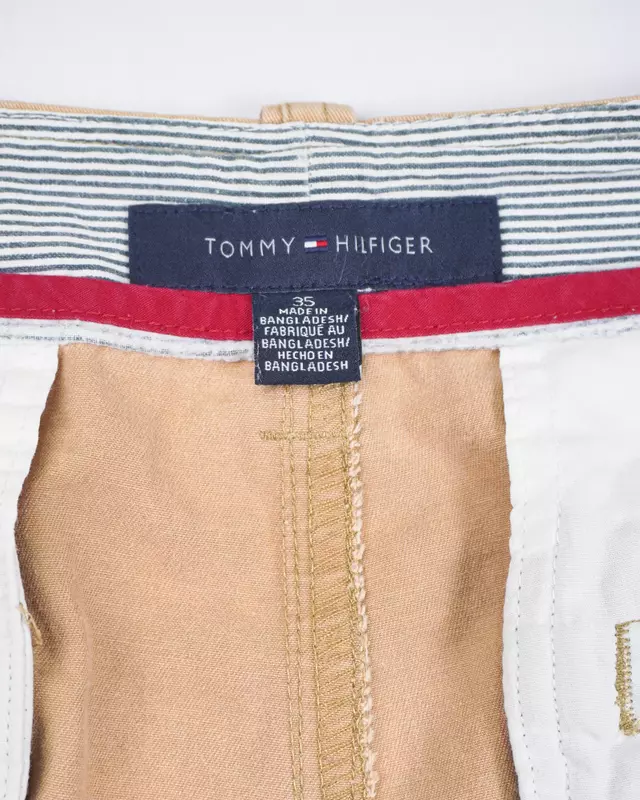 Beige Cargo Shorts