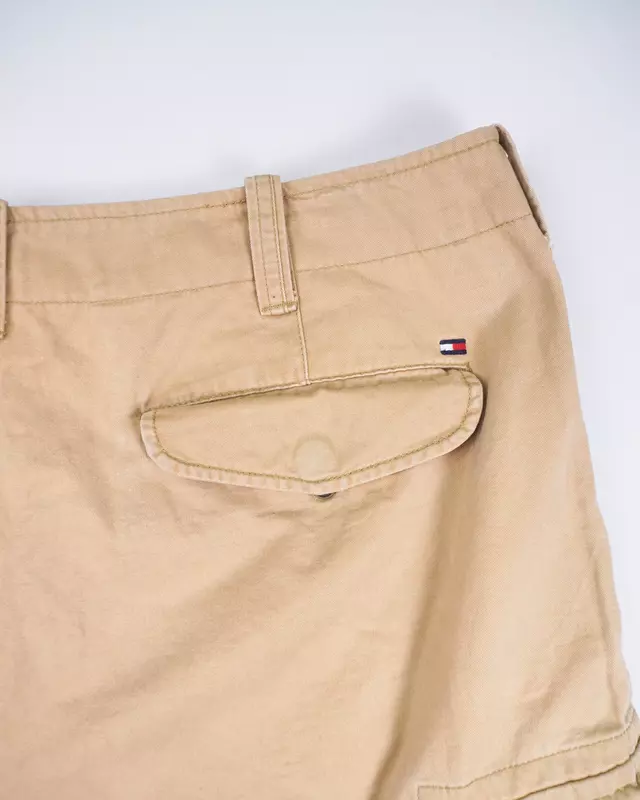 Beige Cargo Shorts