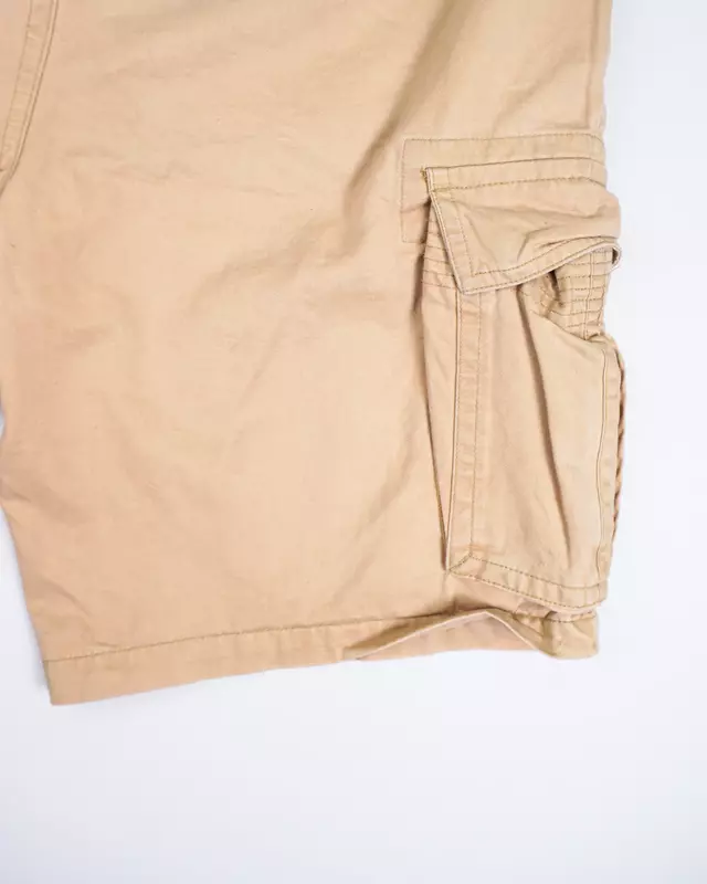 Beige Cargo Shorts