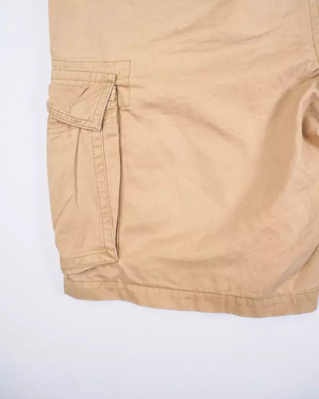 Beige Cargo Shorts