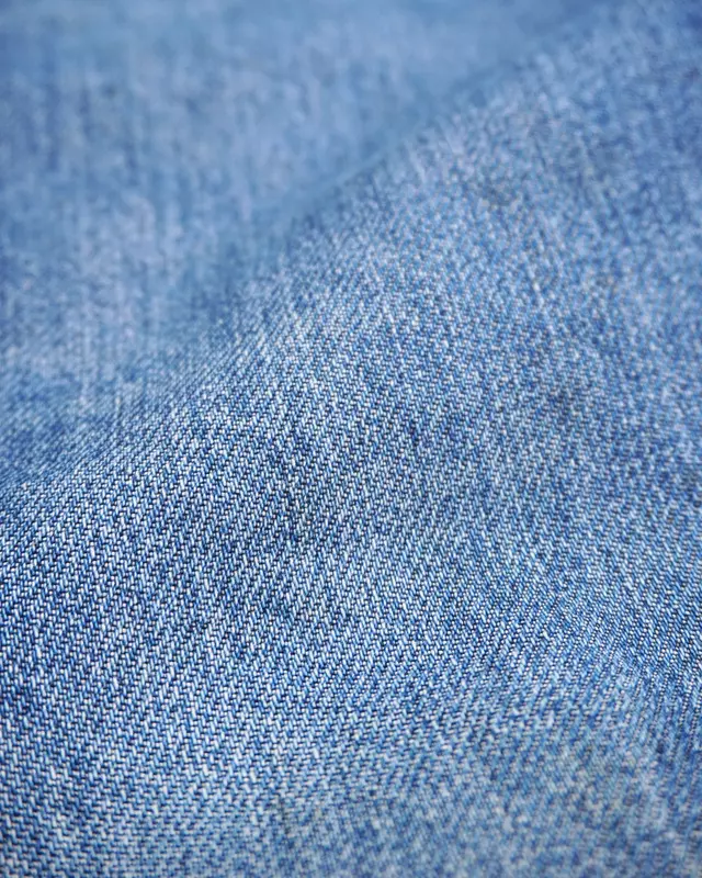 Medium Wash Twisted-Seam Engineered Relaxed Jeans