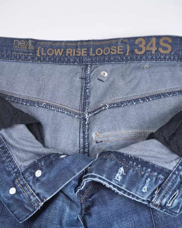 Medium Wash Multi-Pocket Moto-Style Jeans