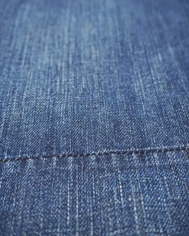 Medium Wash Workwear-Style Patch Denim Jeans
