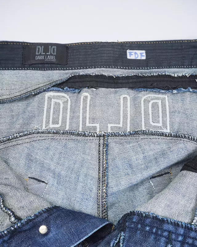 Medium Wash Curved-Inseam Engineered Straight Jeans