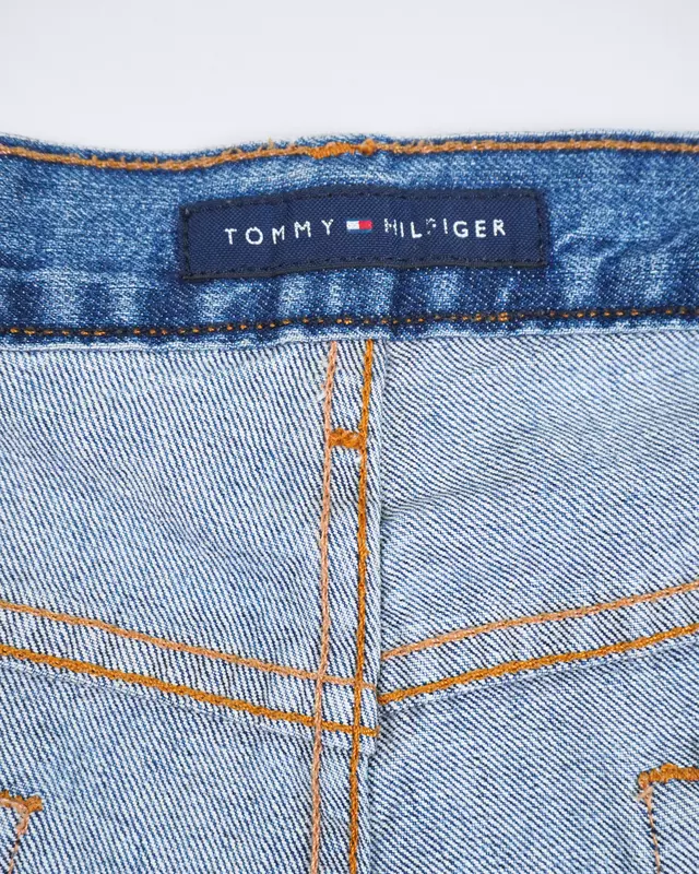 Medium Wash Classic Straight-Leg Denim Jeans