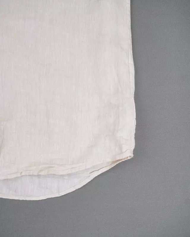 Off-White Relaxed-Fit Hemp-Blend Shirt