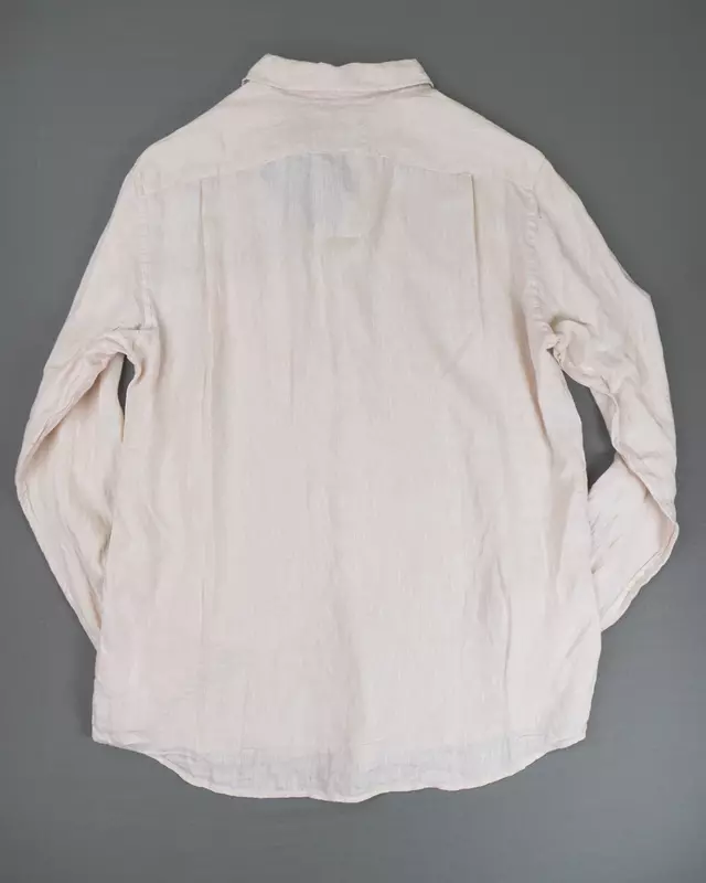 Off-White Relaxed-Fit Hemp-Blend Shirt